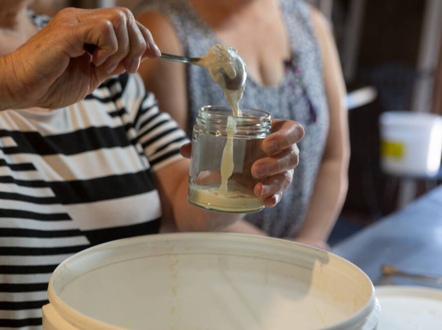 making culture in the Sourdough Class in NSW